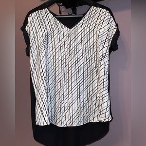 Metaphor, Large, Black, White and Blue